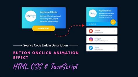 Button On Click Animation Effect Quiz Animate Css Html Css Source