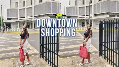 Come Clothing Shopping Downtown Kingston Jamaica Vendors Wholesale