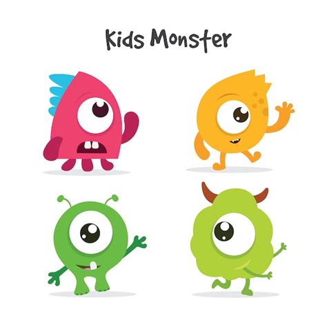 Imágenes de Adorables Monstruos Descarga gratuita en Freepik