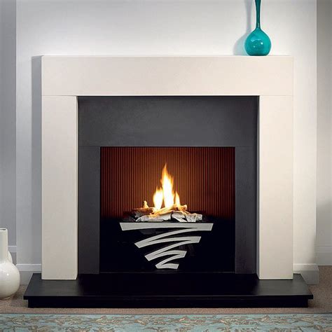 Check out these tips to paint yours! Beautiful. | Fireplace surrounds, Limestone fireplace ...