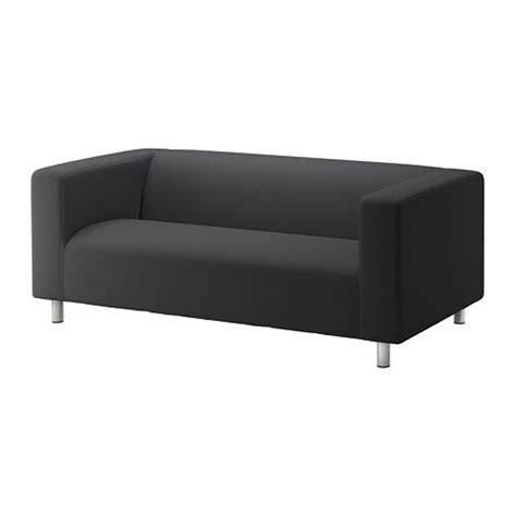 Thank goodness for the instruction manual. KLIPPAN 2-seat sofa - Kabusa dark grey - IKEA