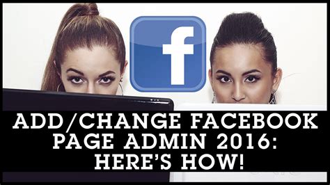 Here is how to add an admin to a facebook page: Add Admin To Facebook Page or Change Admin 2016: Here's ...