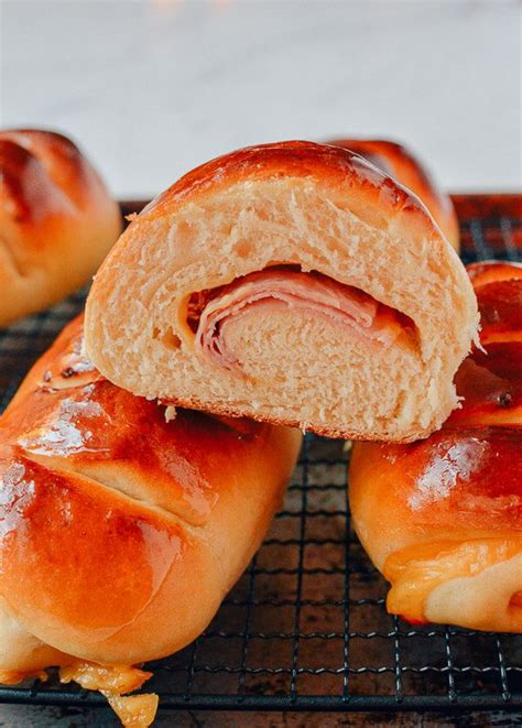 Ham And Cheese Buns A Chinese Bakery Treat Recipe By The Woks Of Life
