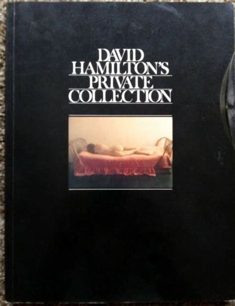 David Hamiltons Private Collection 1981 Trade Paperback For Sale