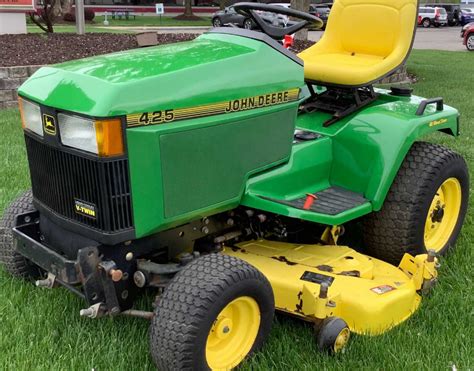 John Deere 425 Aws All Wheel Steer Garden Tractor Repo Finder