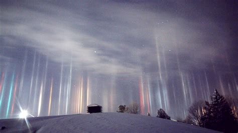 Amazing Lighshow In Northen Ontario Sky Phenomenon Known As Light