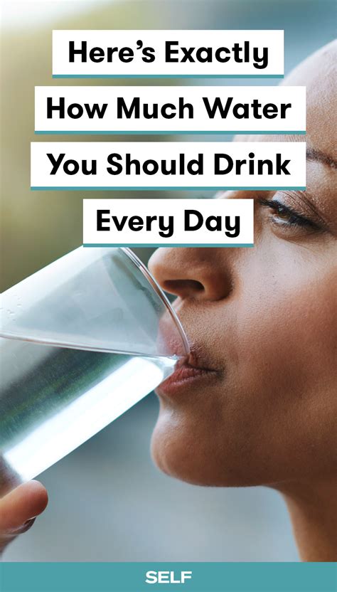 Here’s Exactly How Much Water You Should Drink Every Day Drinking Every Day Not Drinking