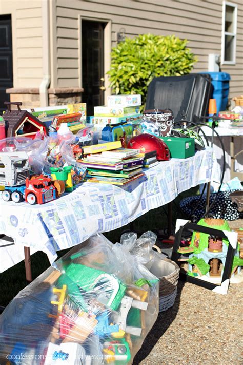 How To Have A Yard Sale Like A Pro Confessions Of A Serial Do It