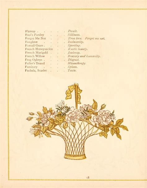Language Of Flowers Greenaway Kate 1846 1901 Free Download
