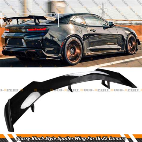 For 2016 2022 Chevy Camaro Zl1 1le Style Lt Rs Ss Gloss Black Trunk