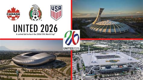2026 North America World Cup Host Cities And Stadiums Fifa World Cup