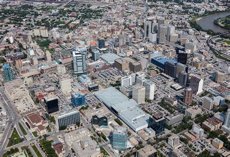 Aerial Photo | Downtown Winnipeg