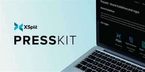 Presskit Brand Guidelines And Logos Xsplit