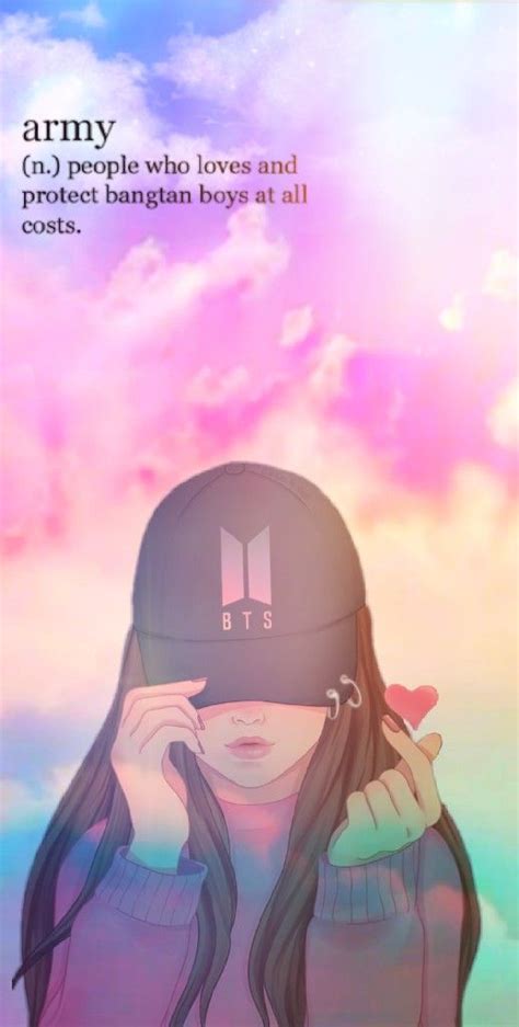 Wallpaper For BTS Army Girl
