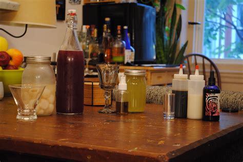 got volunteered by my roommate to bartend a responsibly small Halloween