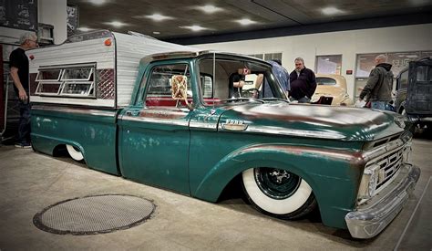 2023 Detroit Autorama Vehicle Feature A 1964 Ford F 100 Lowrider Truck