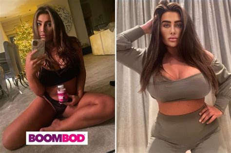 lauren goodger strips down to her underwear as she plugs weight loss pills the irish sun