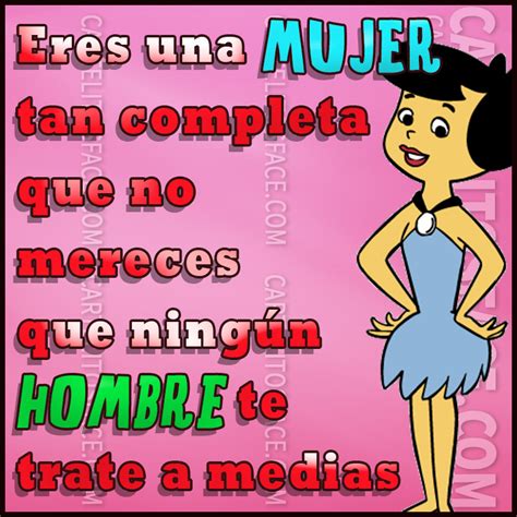 Eres Una Mujer Completa Tarjetitas Para Compartir