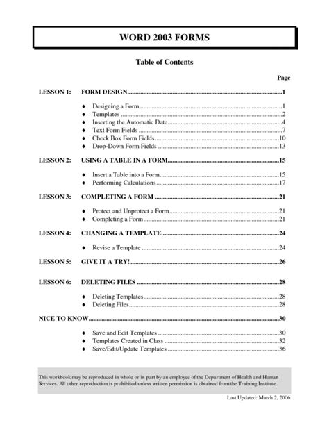 028 Template Ideas Table Of Contents Apa Word Stunning Pdf In Blank