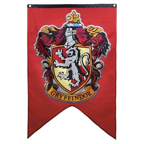 Harry Potter House Wall Banner Badge Patch Gryffindor Flag Hufflepuff