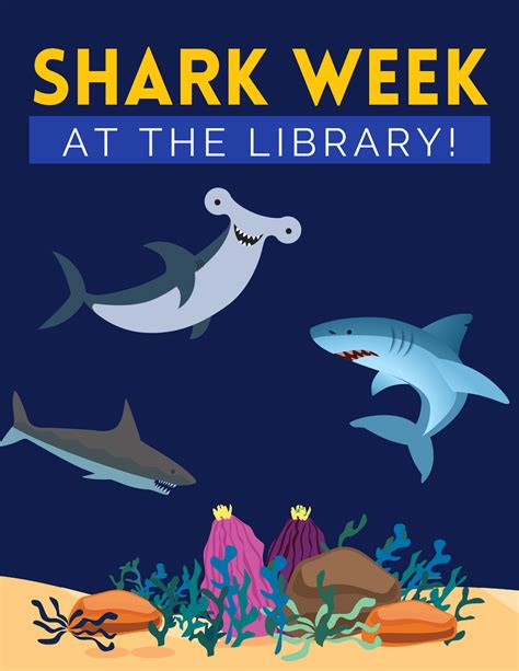 Shark Week At The Library Moline Public Library