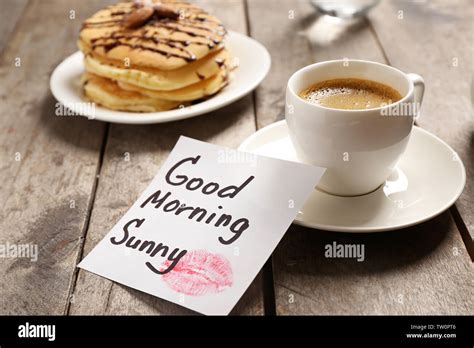 Good Morning Breakfast Hi Res Stock Photography And Images Alamy