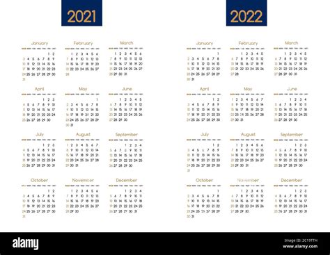 Calendario 2022 Vettoriale Ecalendario Aria Art Gambaran