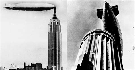 The Empire State Buildings Origins As A Blimp Airport
