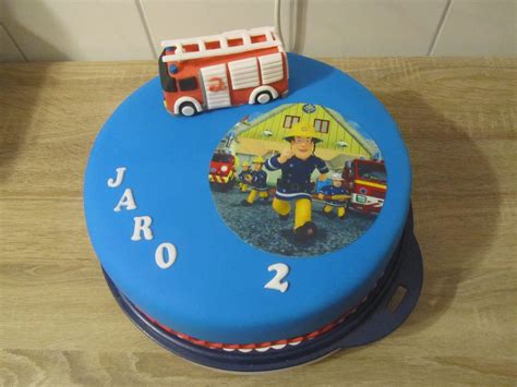 Nächste folge morgen, 6:35 uhr. Feuerwehrmann Sam Torte mit Feuerwehr Auto