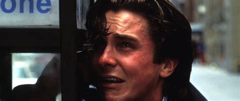 Patrick Bateman Crying Blank Template Imgflip