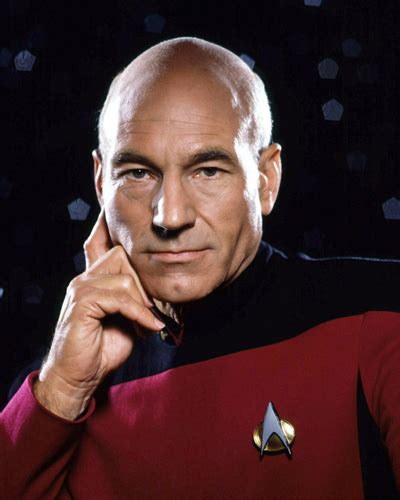 Stewart Patrick Star Trek The Next Generation Photo