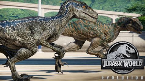 The Raptor Squad Escapes Jurassic World Evolution Youtube