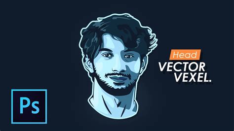 How To Design Head Vector Vexel Potrait Vector Vexel Photoshop