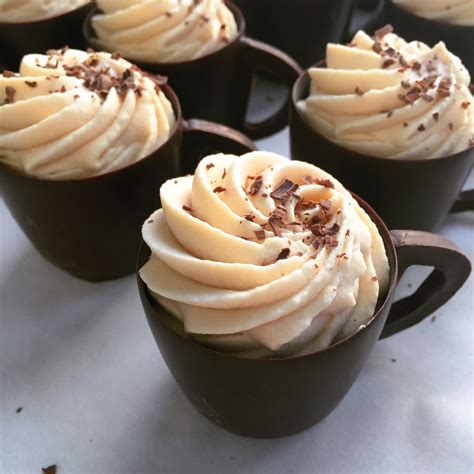 225 gm dark chocolate buttons (55% cocoa solids). Pro/Chef Salted Caramel Mousse in Mini dark Chocolate ...