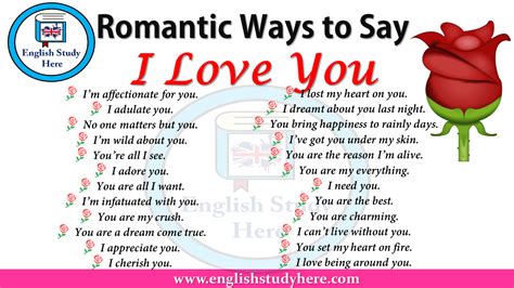 The right way to say i love you in hindi depends on whether you're male or female. Romantic Ways to Say I Love You - English Study Here