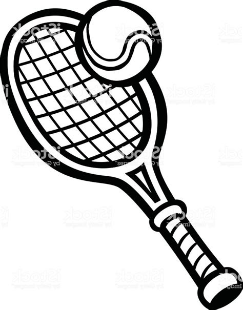 If you are going to become an illustrator, there are. Tennis Racquet Drawing | Free download on ClipArtMag