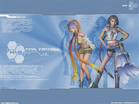 Cg Final Fantasy Videojuegos De Yuna Y Rikku Final Fantasy Hd Art Cg