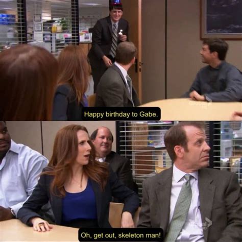 0:38 the first joke stephen colbert learned from his time in this is my favorite technique for how to be funny, because it creates a great team dynamic and make everyone around you laugh 7:35 how to make. 67 Underrated Jokes From "The Office" Guaranteed To Make ...