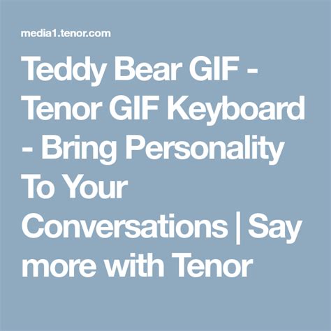 Teddy Bear  Tenor  Keyboard Bring Personality To Your