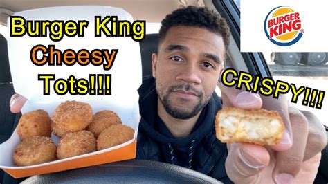 Burger Kings Cheesy Tots Review Youtube