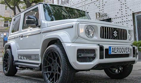 For those interested, the suzuki jimny costs php1.06 to 1.18 million brand new, with four different variants to choose from. Suzuki Jimny Transformed Into A Mercedes-Benz G-Wagon Clone