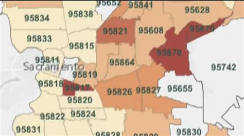 Sacramento County Zip Code Map Otto Maps