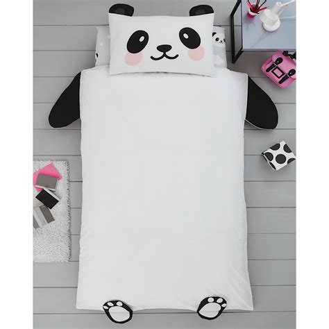 Childrens Single Bedding Set Panda 137x200 Cm For 823 Kč Can Be Found