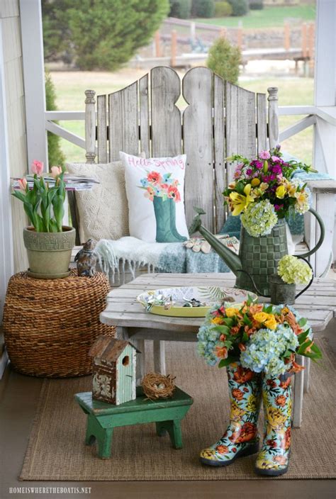 30 Farmhouse Spring Porches Youll Fall In Love With Spring Porch