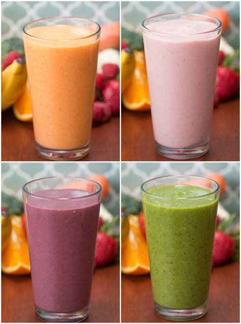 4 Make Ahead Veggie Packed Fruit Smoothies Veggie And Fruit Smoothie Vegetable Smoothies Apple