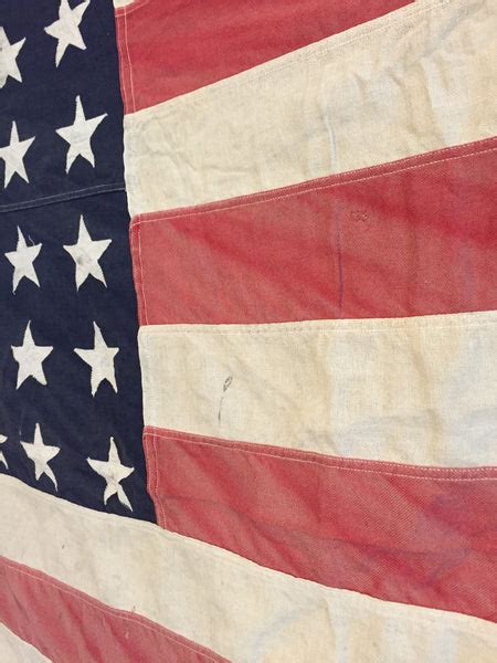 Vintage 48 Star American Flag Catalpa