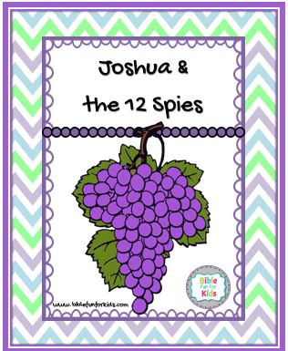 Was the soil fertile or poor? Bible Fun For Kids: 2.8. Joshua & the 12 Spies