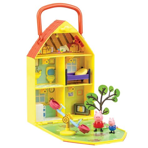 • 6,2 млн просмотров 2 года назад. Playset e Mini Figuras - Peppa Pig - Casa com Jardim da ...