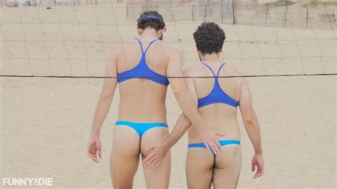 If Men Had To Wear Womens Olympic Uniforms Beach Volleyball Funny