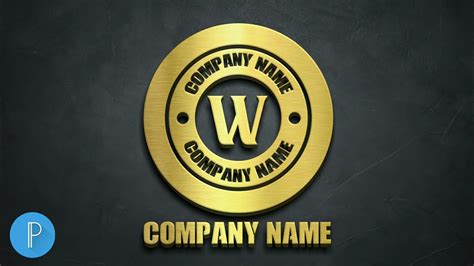 Company Name Logo Design How To Make Logo Design Pixellab Youtube